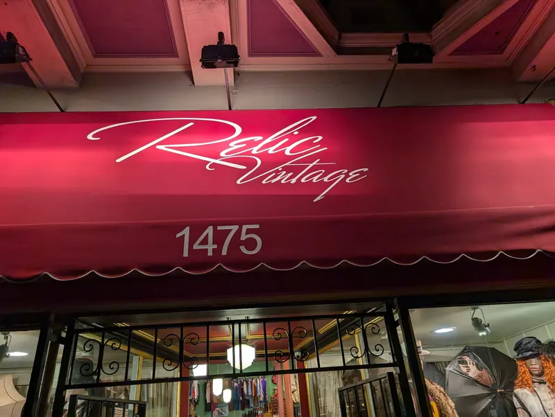 Relic Vintage in Haight Ashbury, San Francisco