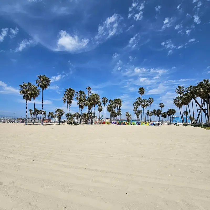Venice Beach Boardwalk and Canals in Los Angeles
