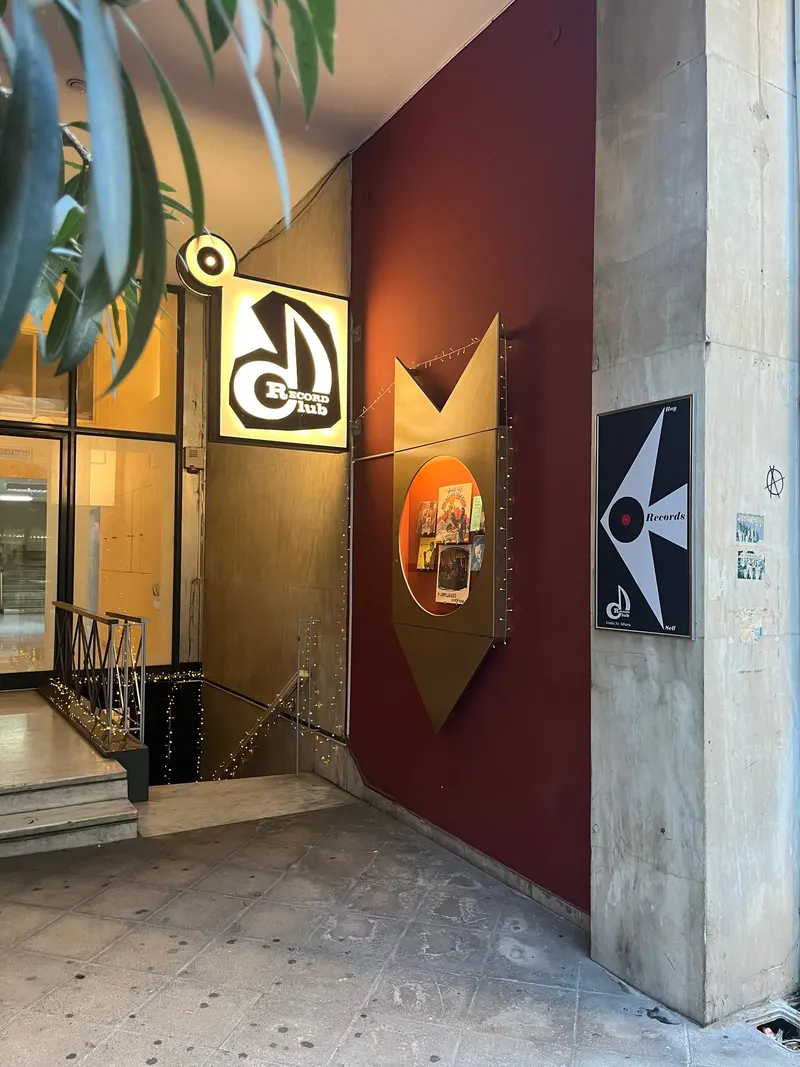 Record Club in Plaka, Athens