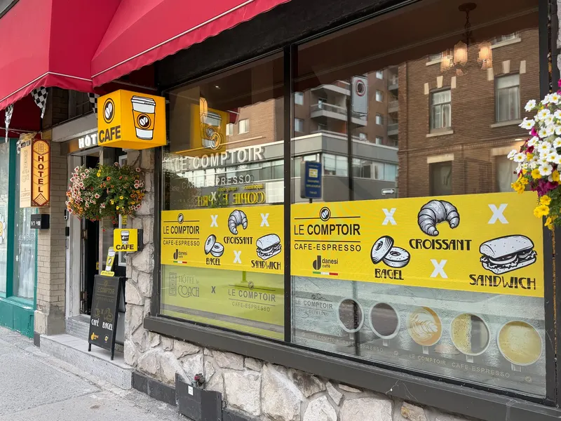 Le Comptoir Café / Coffee Espresso in Downtown, Montreal