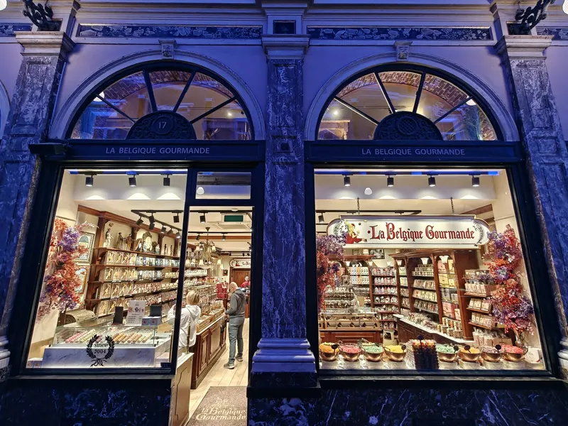 Royal Saint-Hubert Galleries in Brussels