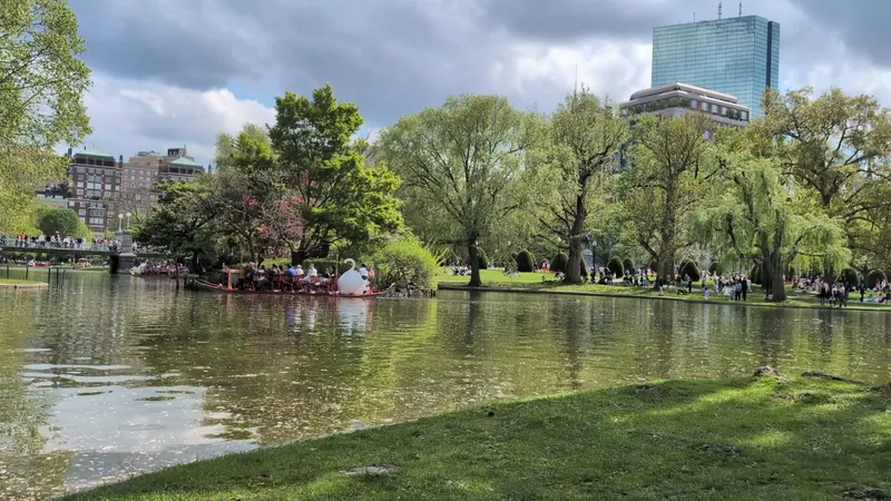 Boston Common and Public Garden in Boston