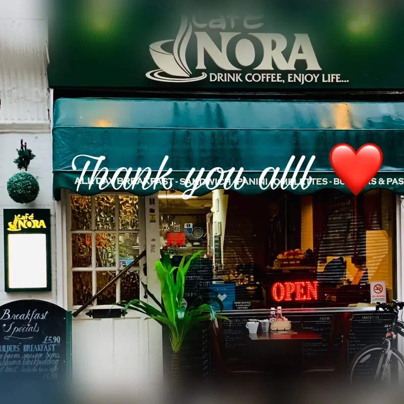 Nora Cafe in Spitalfields, London
