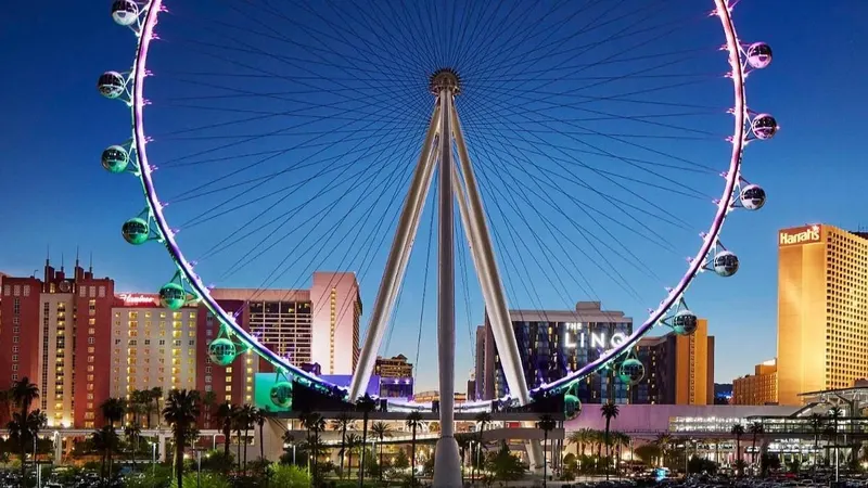 High Roller Observation Wheel in Las Vegas