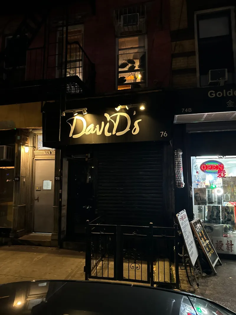 David's Bar in Chinatown, New York