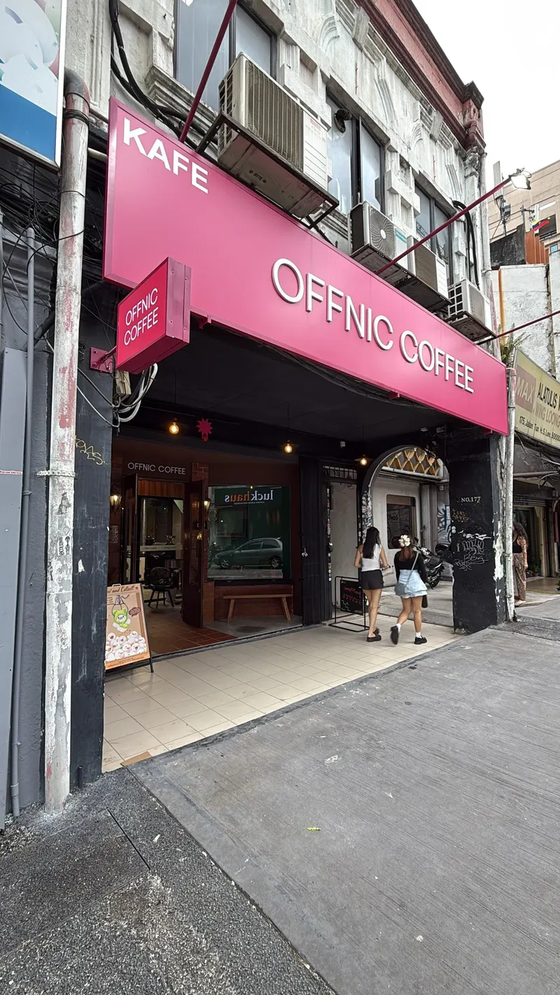 Offnic Coffee Petaling Street in Chinatown, Kuala Lumpur