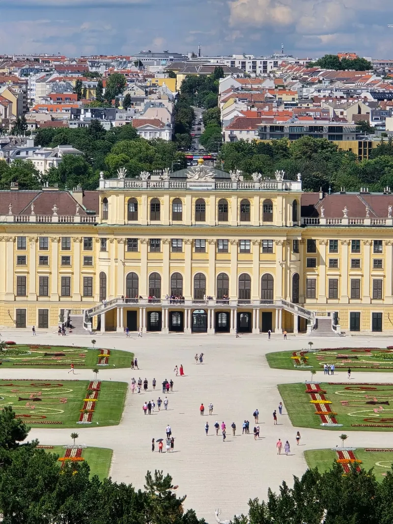 Schoenbrunn Palace in Vienna