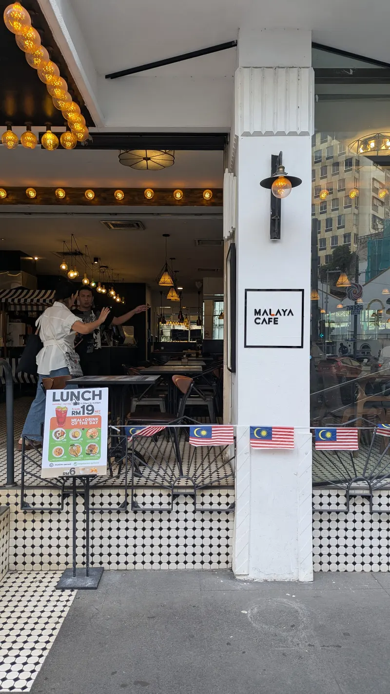 Malaya Cafe on Rodger Street in Merdeka Square, Kuala Lumpur