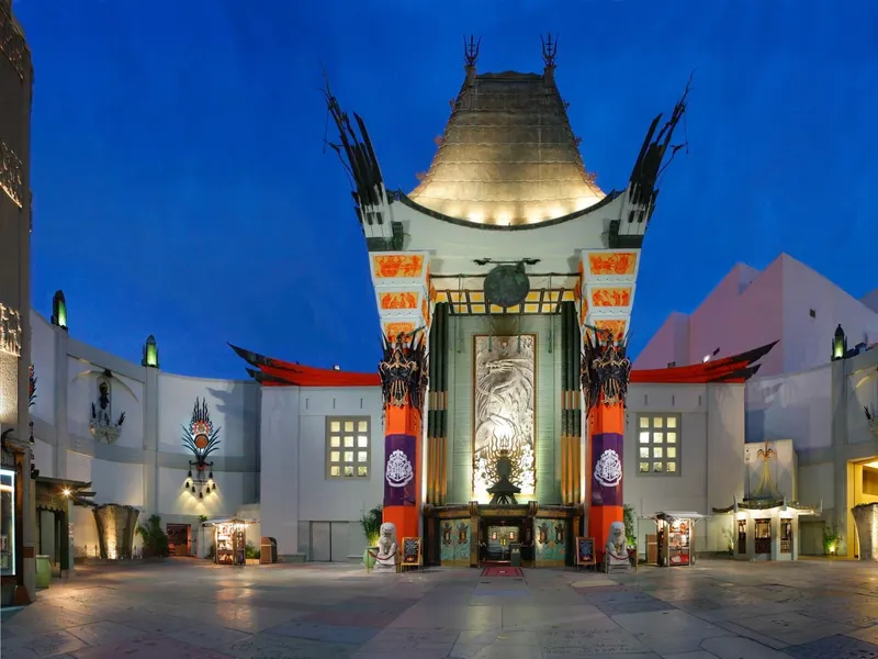 TCL Chinese Theatre and Hollywood Walk of Fame in Los Angeles