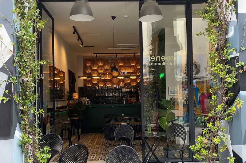 Greener Cafe Brunch in Exarcheia, Athens