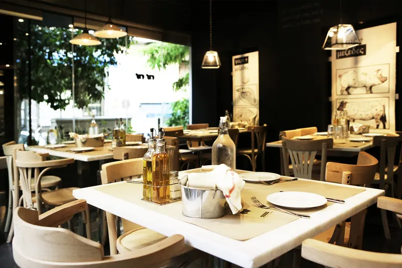 Mavro Provato of Press Café in Pangrati, Athens