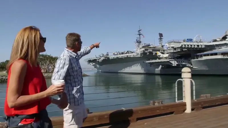 USS Midway Museum in San Diego