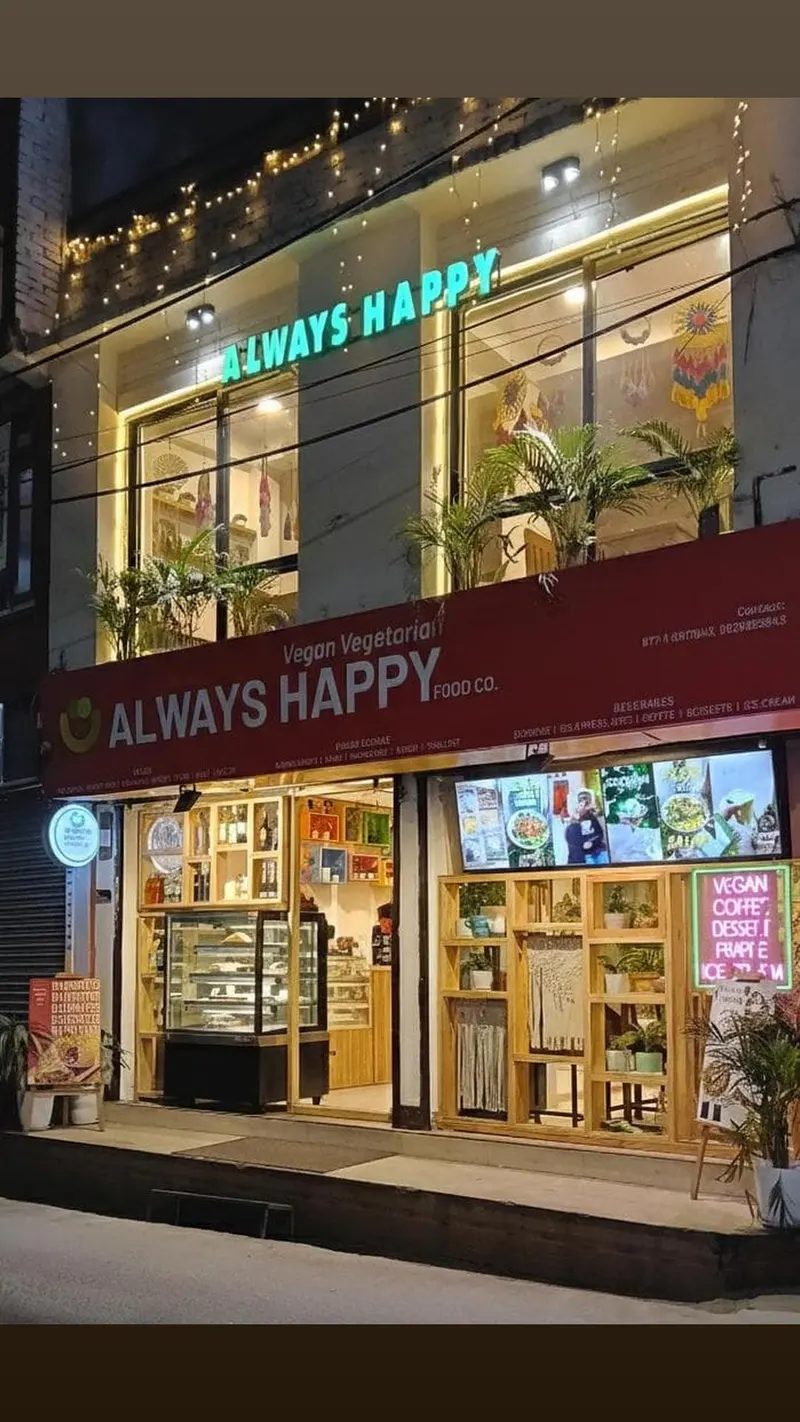 Always Happy Food Veg-Vegan Restaurant in Ason, Kathmandu