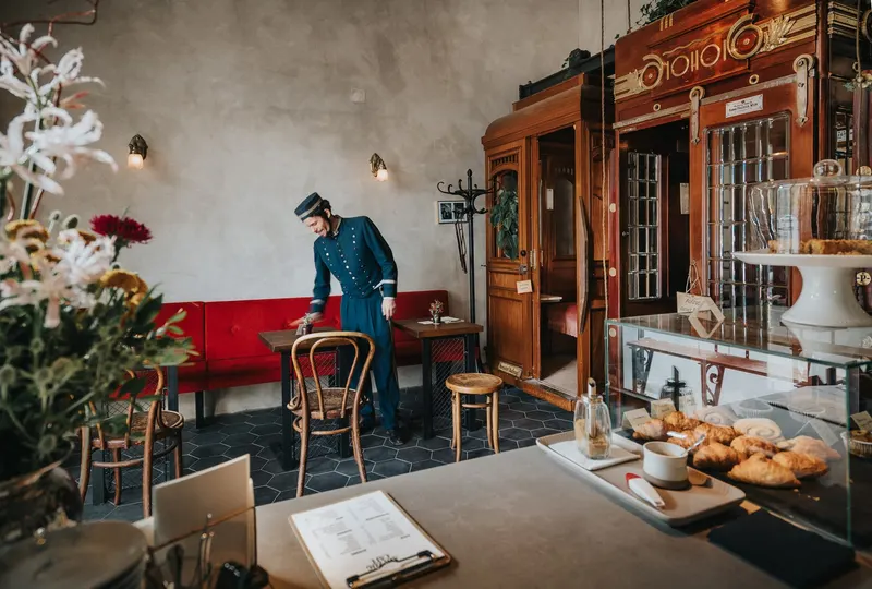 Aufzug Café in Wieden, Vienna