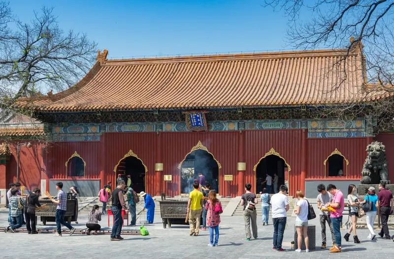 Yonghegong Lama Temple in Beijing