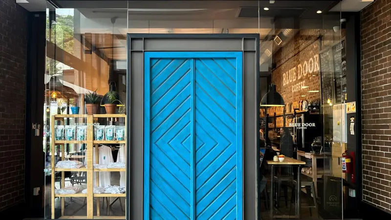 Blue Door Coffee Roasters in Simon's Town, Cape Town