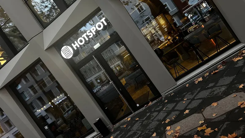Hotspot in Ostend, Frankfurt