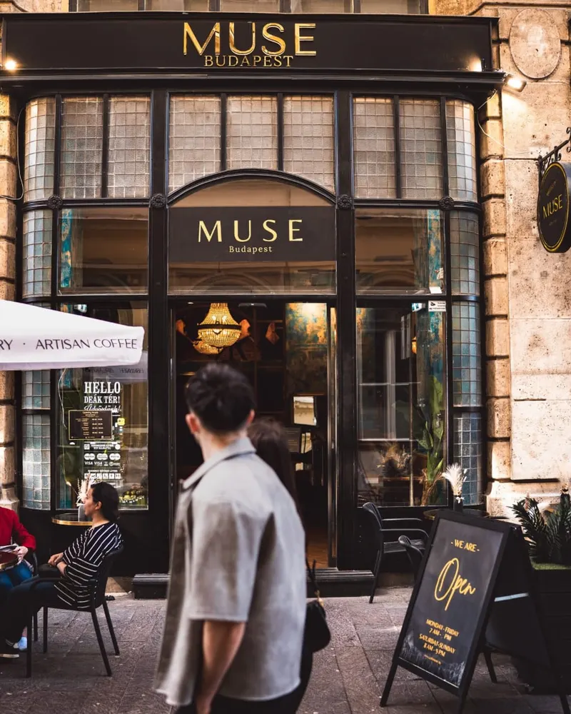 Cafe Muse in Belvaros, Budapest