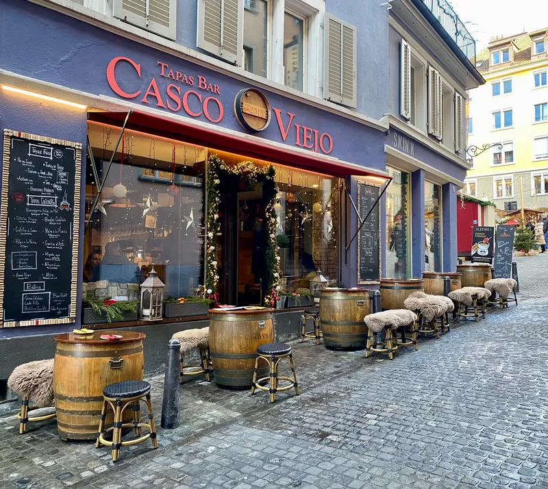 Casco Viejo in Altstadt and Niederdorf, Zurich