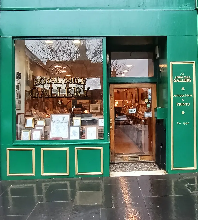 The Royal Mile Gallery in The Canongate, Edinburgh