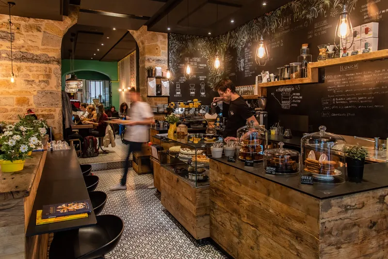 Slake Coffee House in Perrache, Lyon