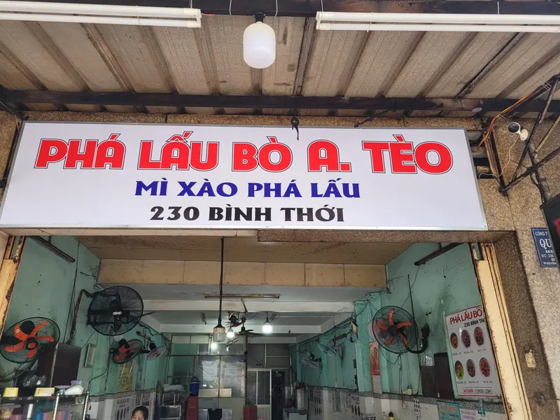 Mr Teo Bistro in Binh Thoi, Ho Chi Minh City