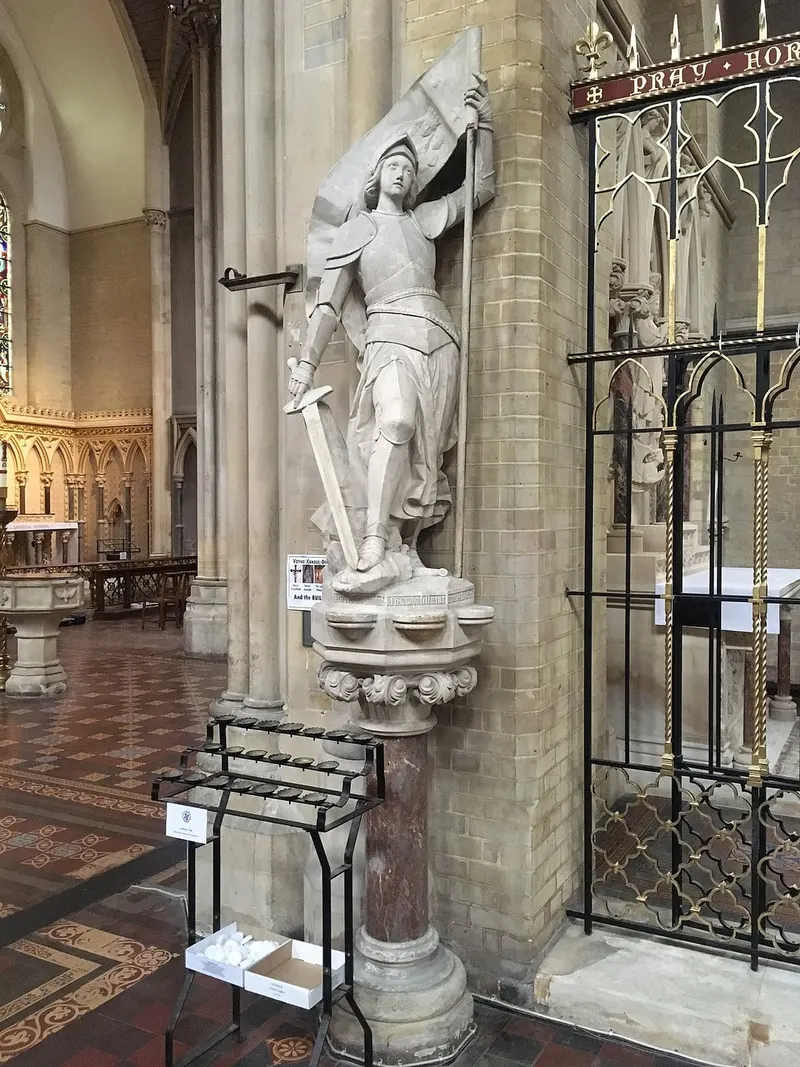Memorial to a Soldier Killed at Ypres in Camden Town, London