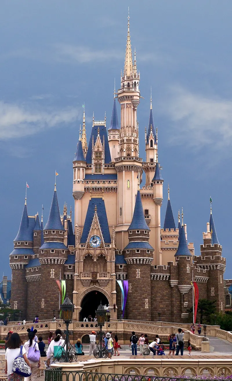 Cinderella Castle in Maihama, Tokyo