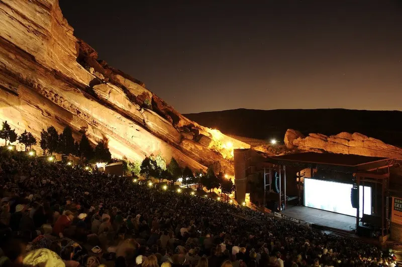 Red Rocks Park and Amphitheatre in Denver