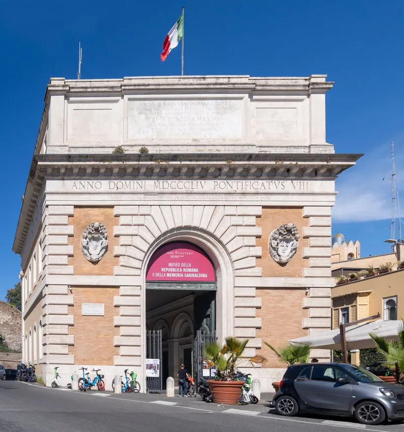 Museum of the Roman Republic and Garibaldi Memorial in Trastevere, Rome