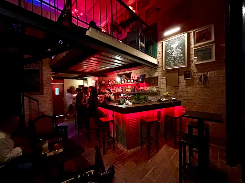 Bar Melodrama in Chibas, Havana
