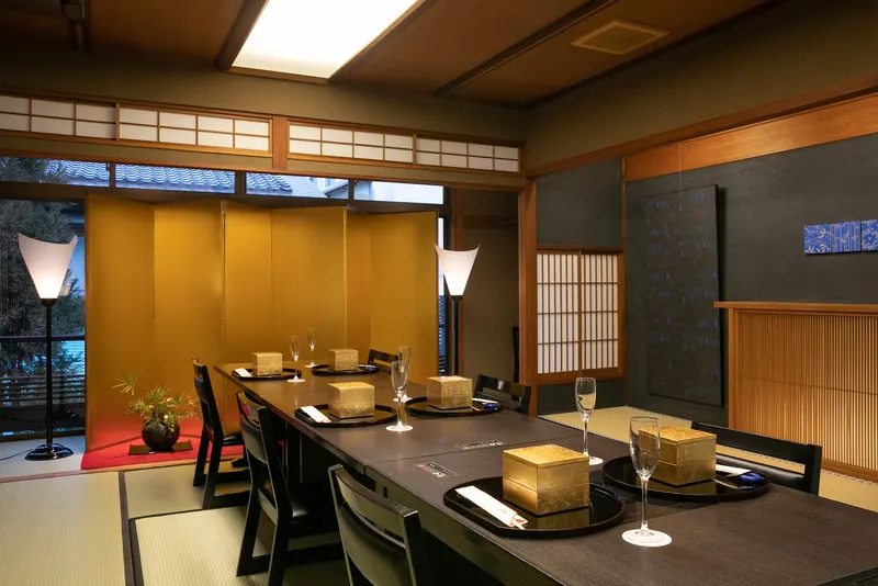 Chiriri shabu shabu restaurant in Kamigyo Ward, Kyoto