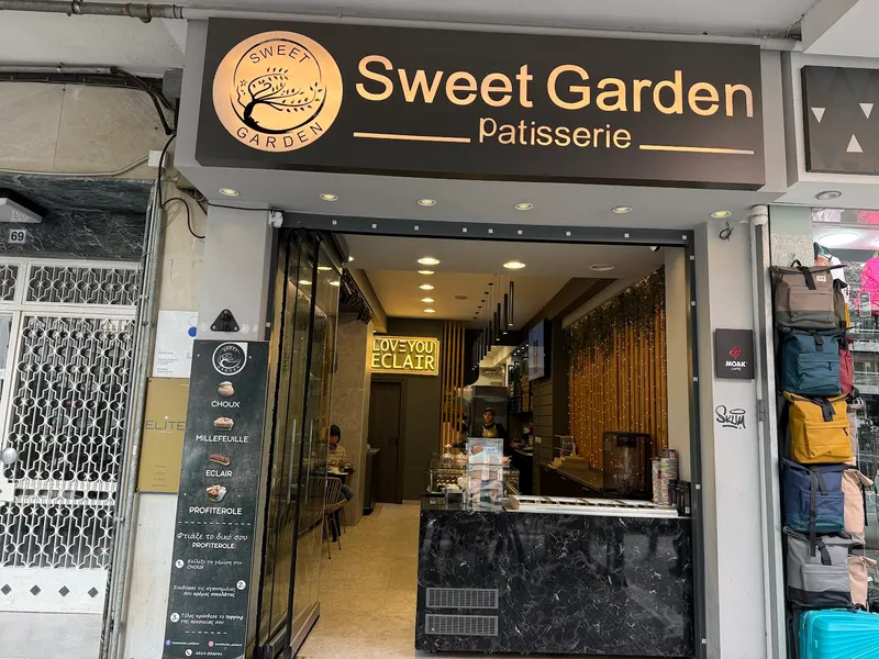 Sweet garden in White Tower, Thessaloniki