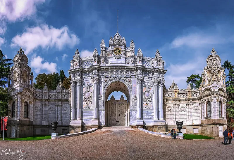 Dolmabahçe Palace in Vişnezade, Istanbul