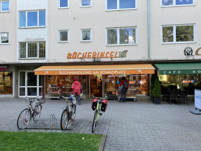 Bücherinsel in Nymphenburg, Munich