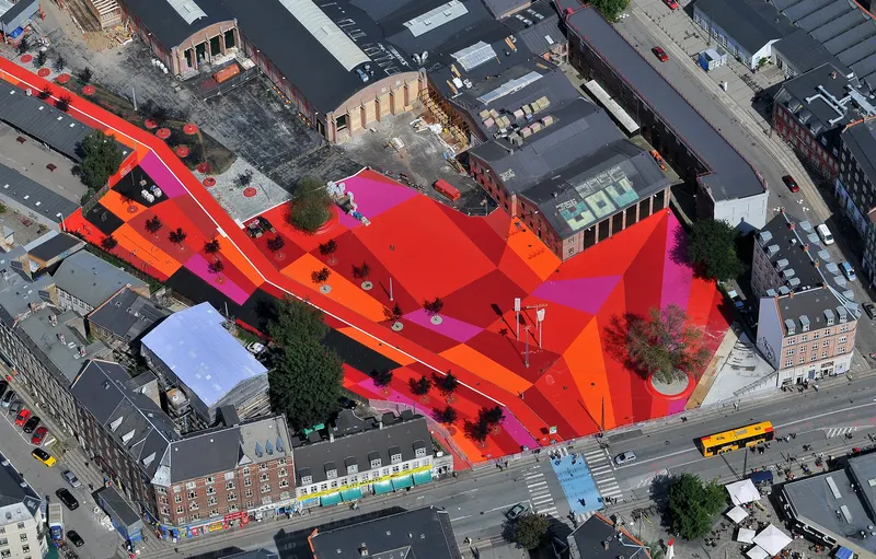 Superkilen in Nrrebro, Copenhagen