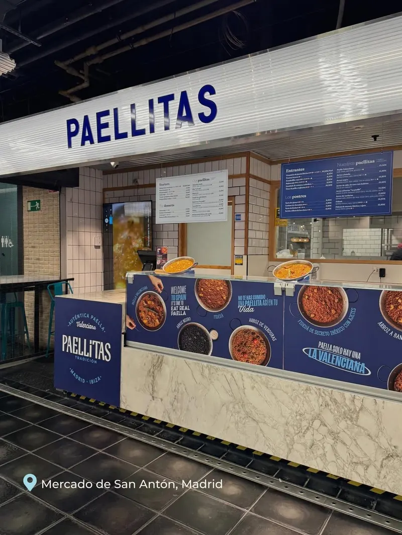 Paellitas Tradición in Trafalgar, Madrid