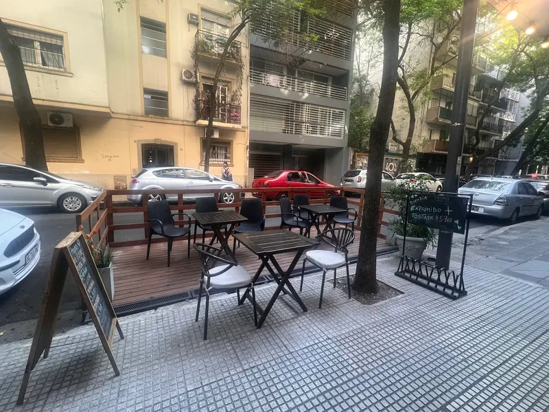 Las Auroras café in Núñez, Buenos Aires