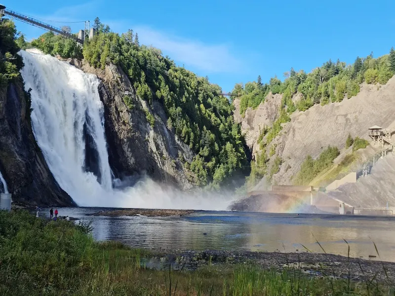 Montmorency Falls in Quebec City