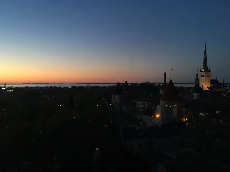 Toompea Castle in Tallinn