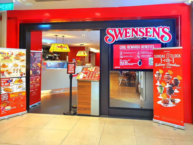 Swensen's @ Plaza Singapura in Dhoby Ghaut, Singapore