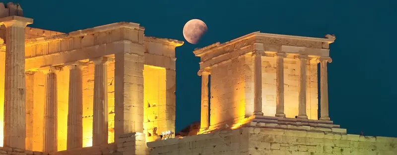 Acropolis of Athens in Athens