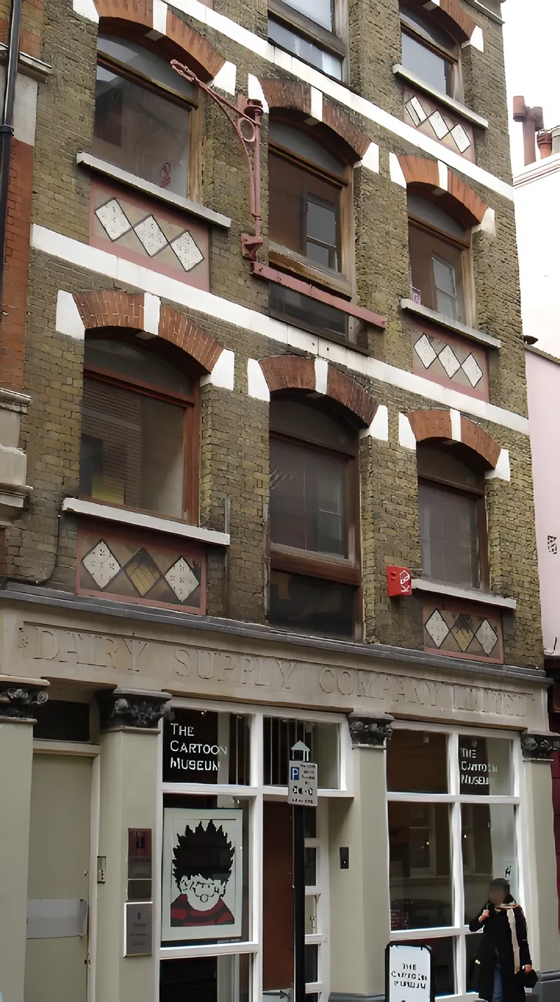 The Cartoon Museum in Fitzrovia, London