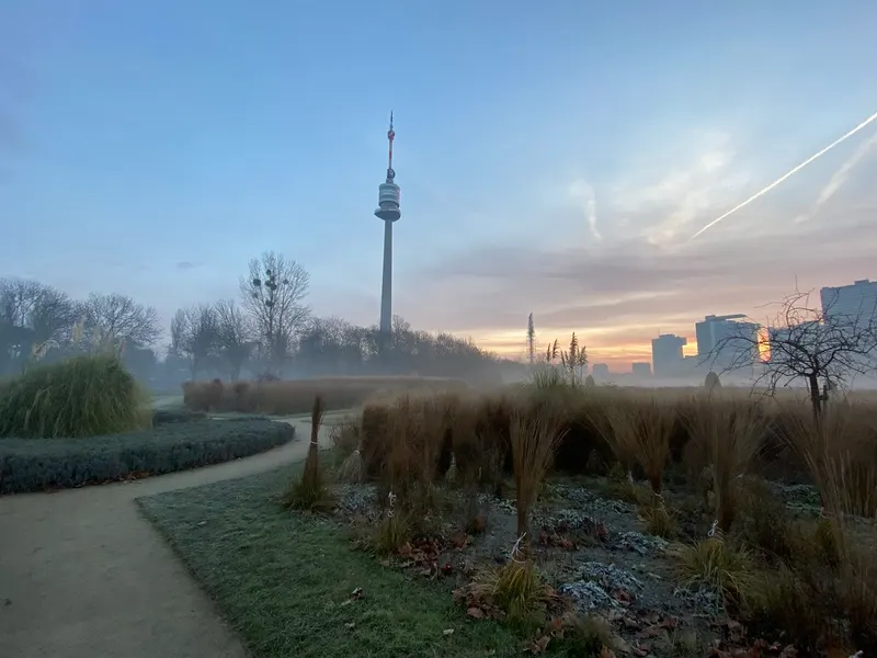 Danube Tower in Donaustadt, Vienna