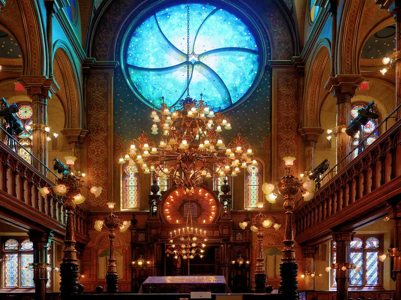 Eldridge Street Synagogue in Chinatown, New York