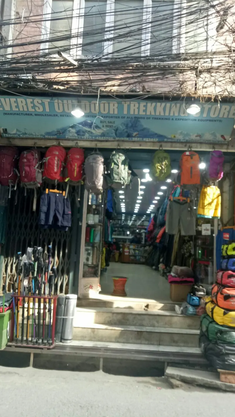 krembo Everest Outdoor Trekking Store in Thamel, Kathmandu