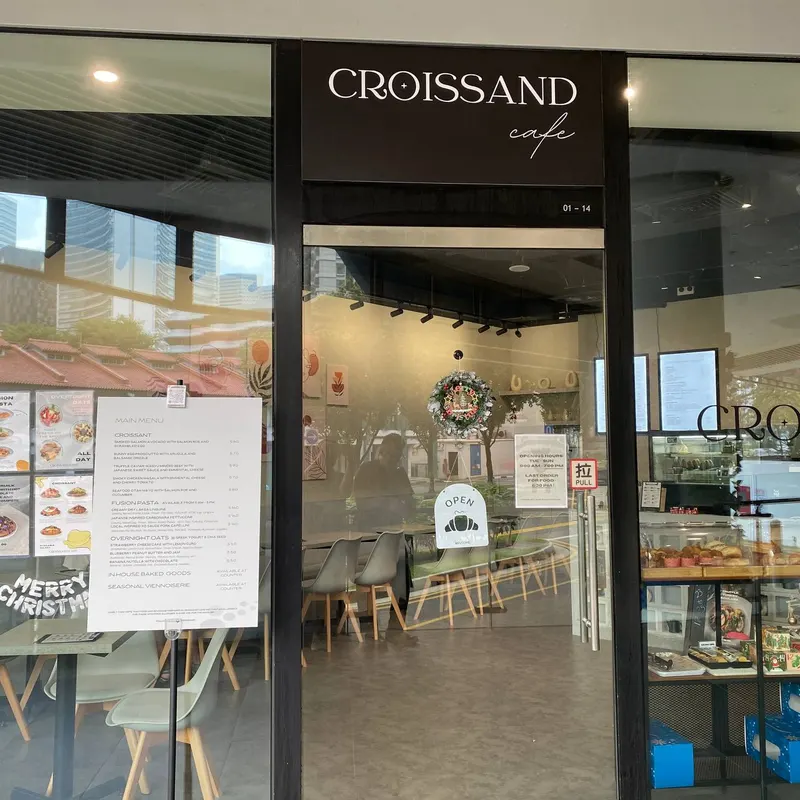 Croissand Cafe in Crawford, Singapore