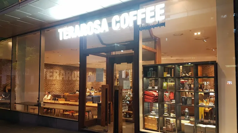 Terarosa Coffee in Gwanghwamun, Seoul