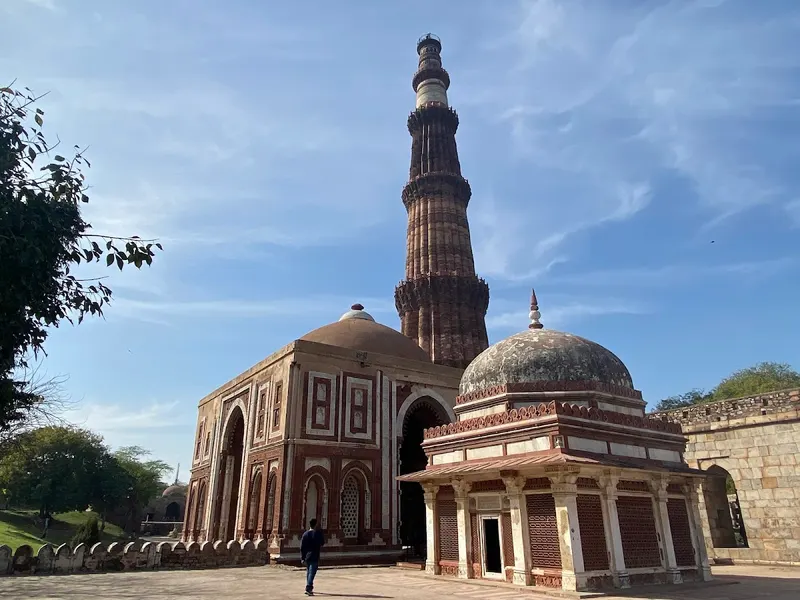 Qutb Minar in Delhi