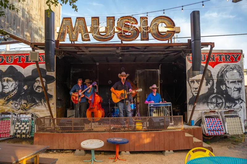 Truck Yard in East Downtown, Houston